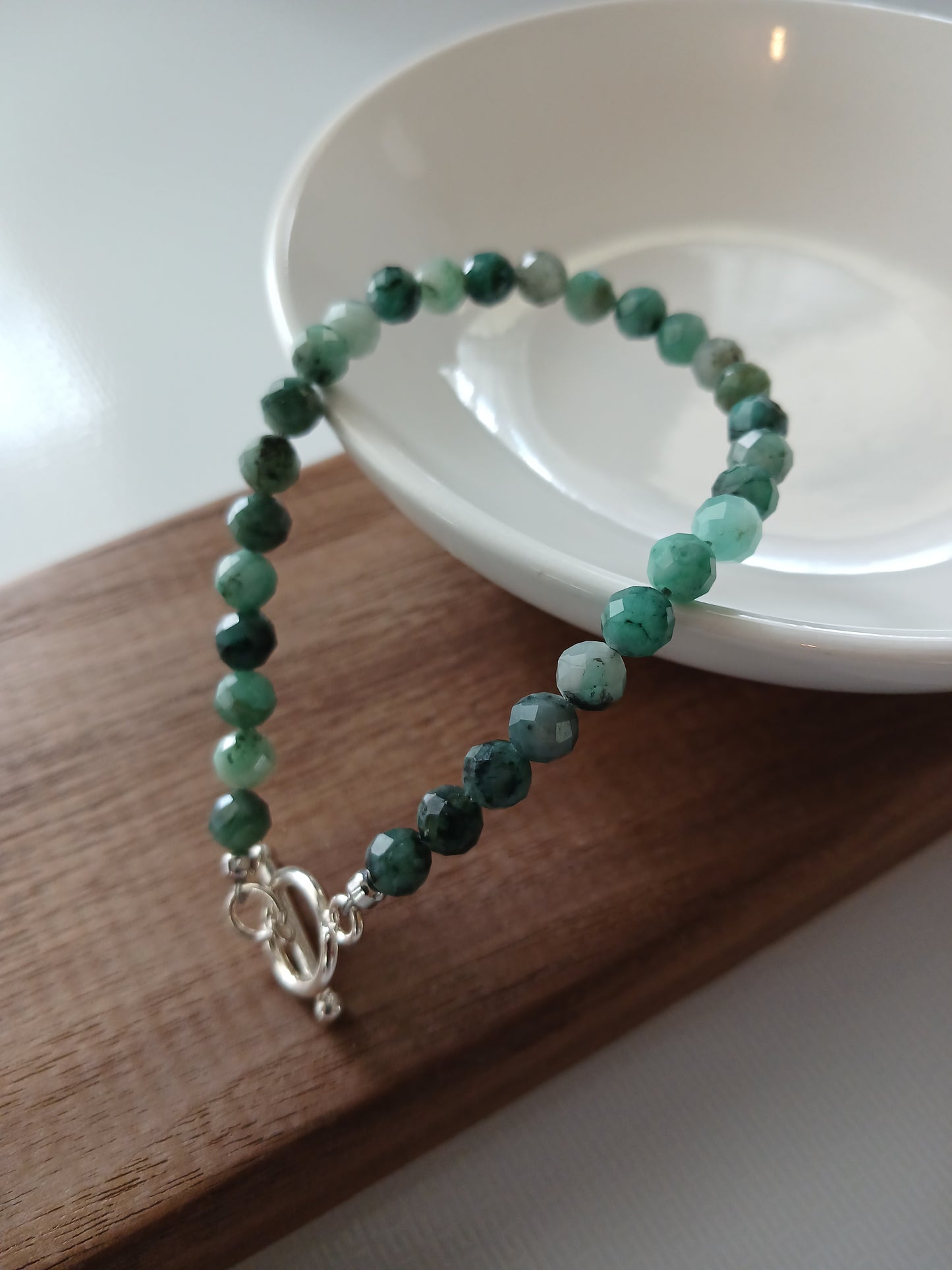 Emerald Bracelet 5mm