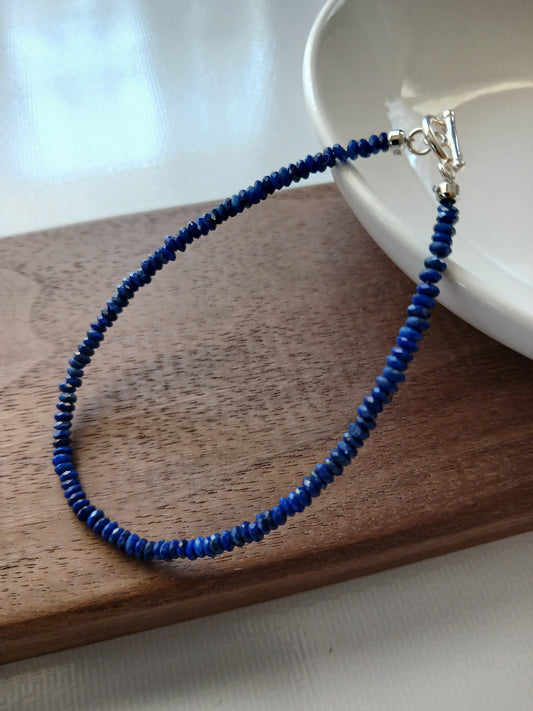 Lapis lazuli bracelet 3mm